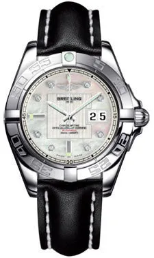 Breitling - Galactic 41 Stainless Steel - Leather Strap
