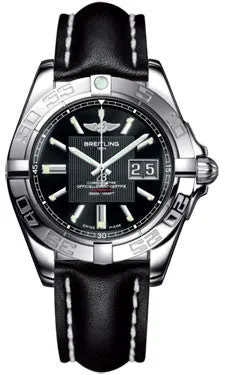 Breitling - Galactic 41 Stainless Steel - Leather Strap