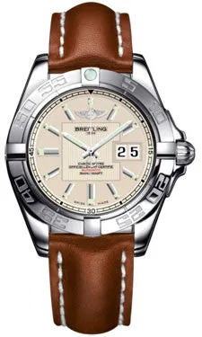 Breitling - Galactic 41 Stainless Steel - Leather Strap