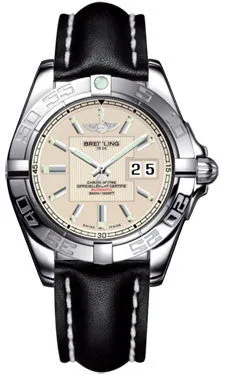 Breitling - Galactic 41 Stainless Steel - Leather Strap