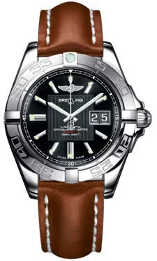 Breitling - Galactic 41 Stainless Steel - Leather Strap