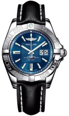 Breitling - Galactic 41 Stainless Steel - Leather Strap