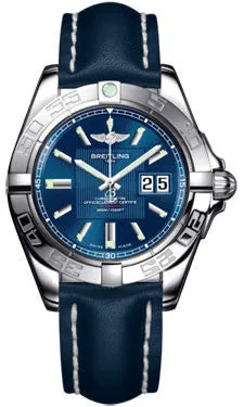 Breitling - Galactic 41 Stainless Steel - Leather Strap
