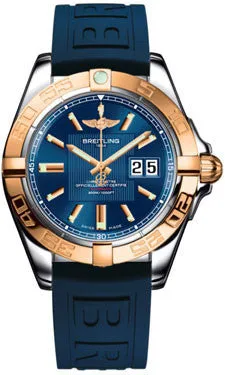Breitling - Galactic 41 Steel-Rose Gold - Diver Pro III Strap