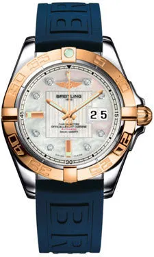 Breitling - Galactic 41 Steel-Rose Gold - Diver Pro III Strap