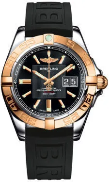 Breitling - Galactic 41 Steel-Rose Gold - Diver Pro III Strap