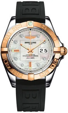 Breitling - Galactic 41 Steel-Rose Gold - Diver Pro III Strap