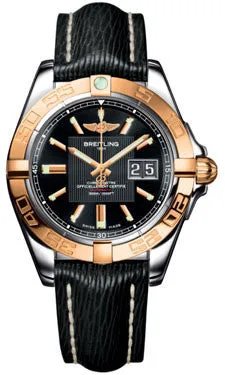 Breitling - Galactic 41 Steel-Rose Gold - Sahara Strap