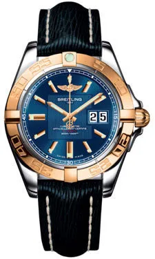 Breitling - Galactic 41 Steel-Rose Gold - Sahara Strap