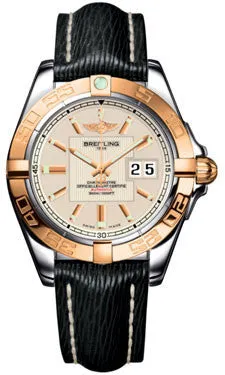 Breitling - Galactic 41 Steel-Rose Gold - Sahara Strap