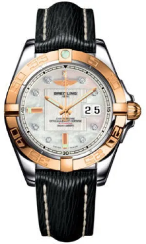 Breitling - Galactic 41 Steel-Rose Gold - Sahara Strap
