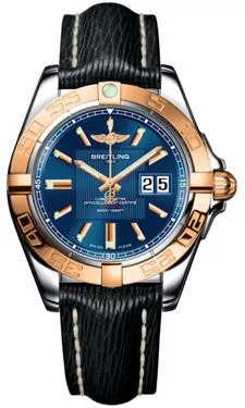 Breitling - Galactic 41 Steel-Rose Gold - Sahara Strap