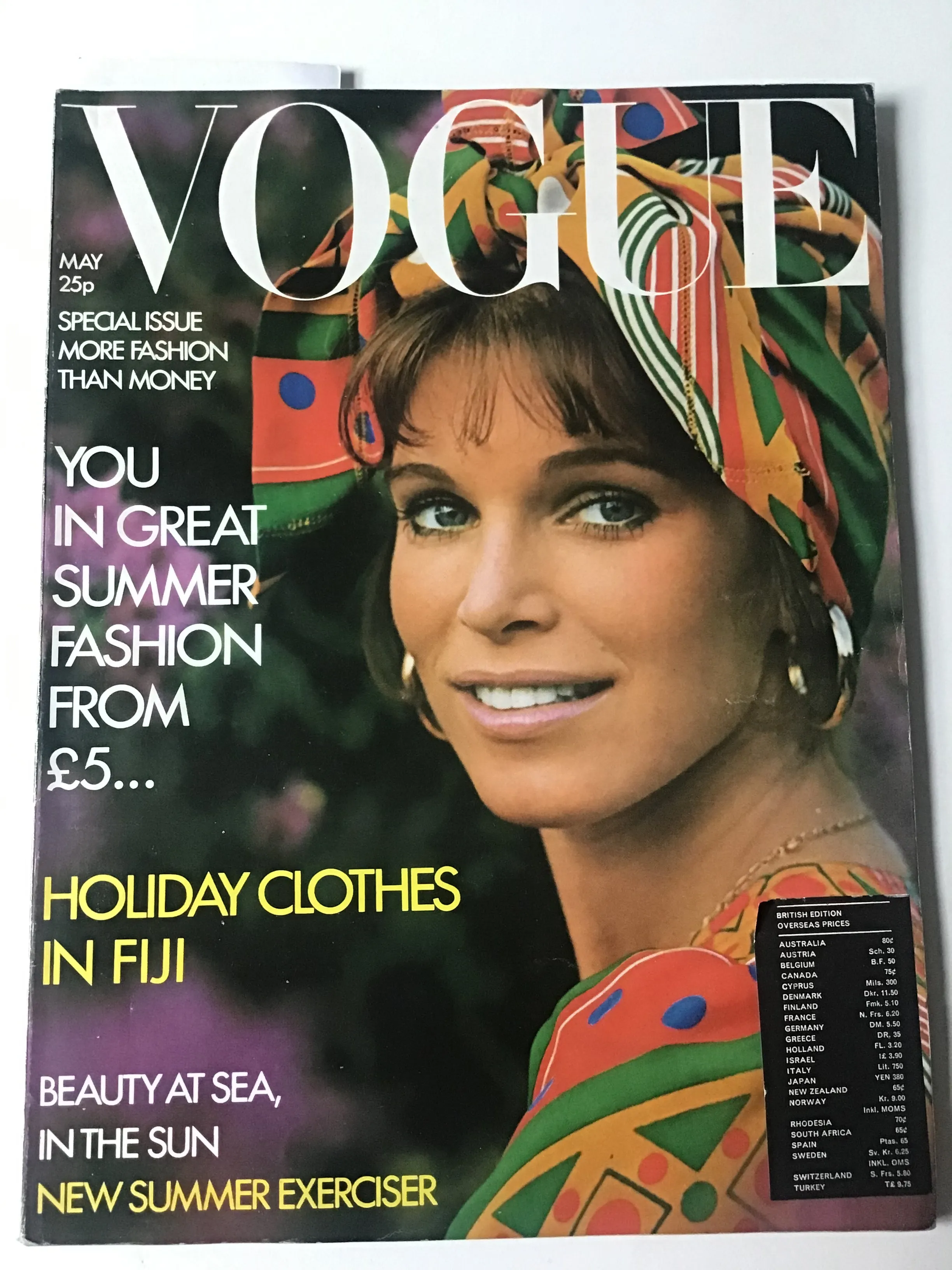 British Vogue  May 1971