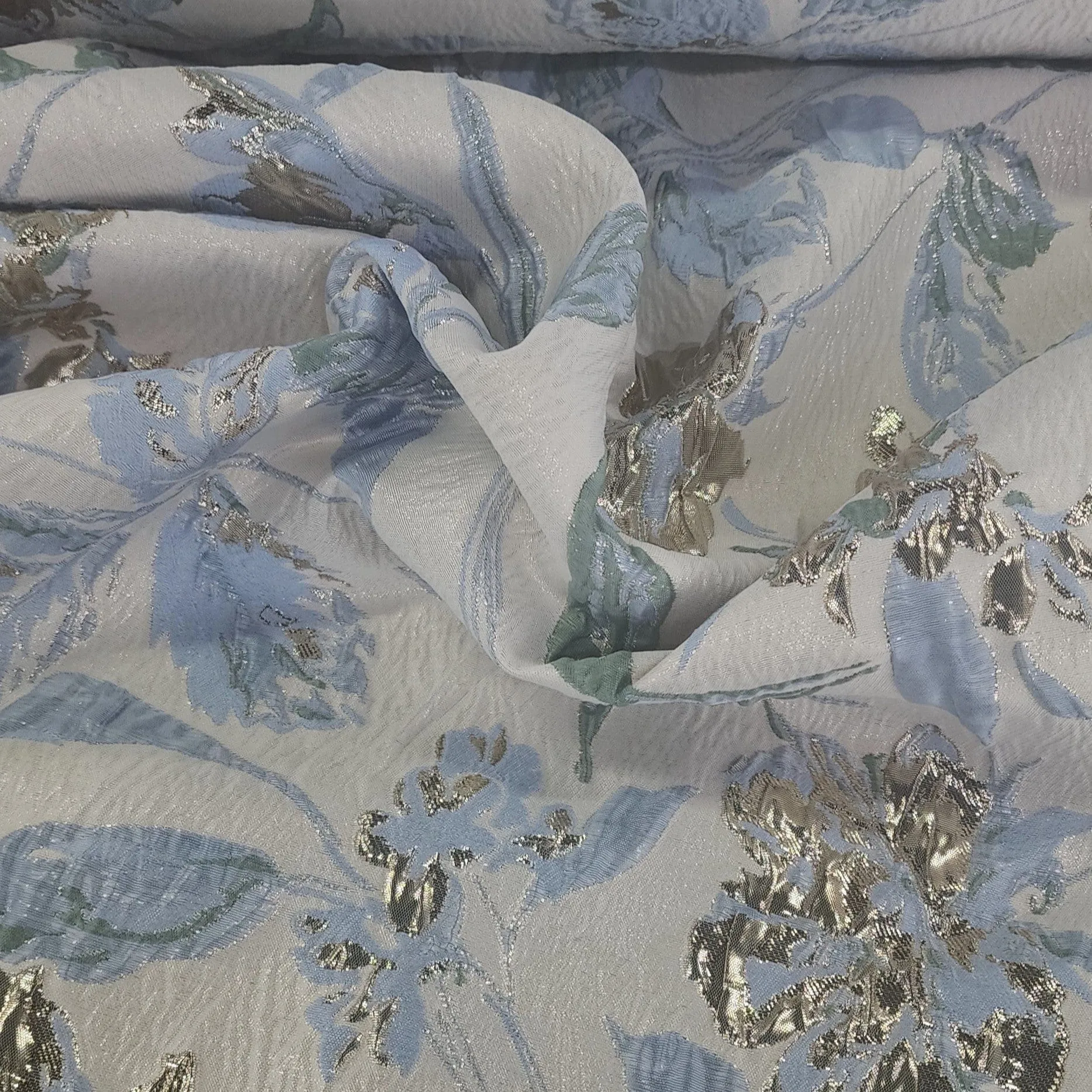 Brocade Fabric 150 cm Sage