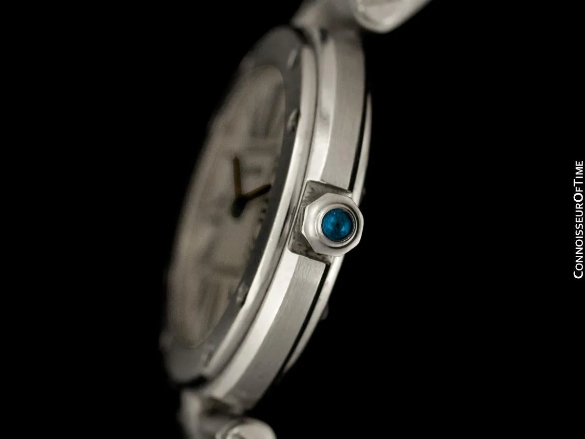Cartier Santos Vendome Ladies Quartz Bracelet Watch - Stainless Steel