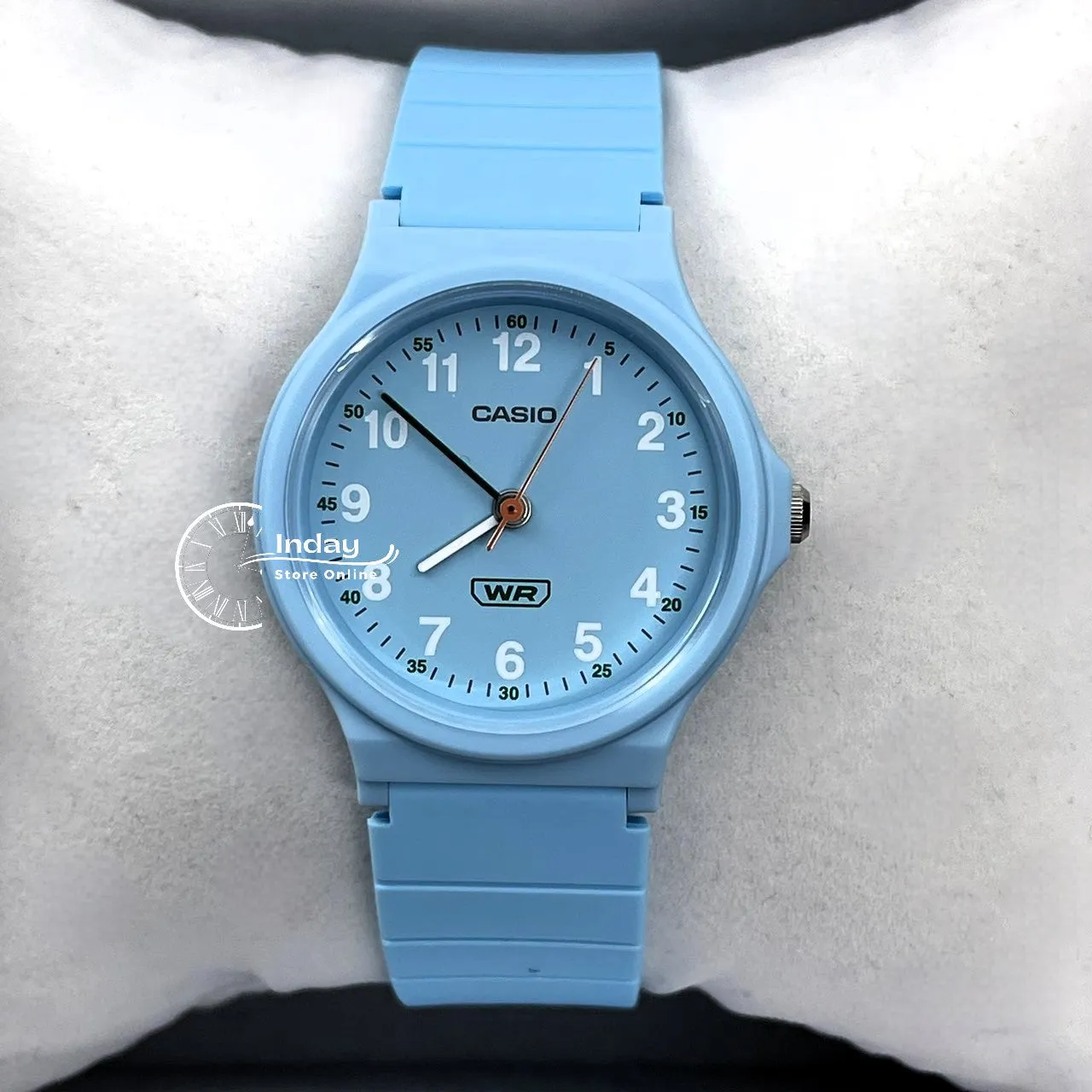Casio Analog Women's Watch LQ-24B-2B Bio-based Resin Glass Resin Band