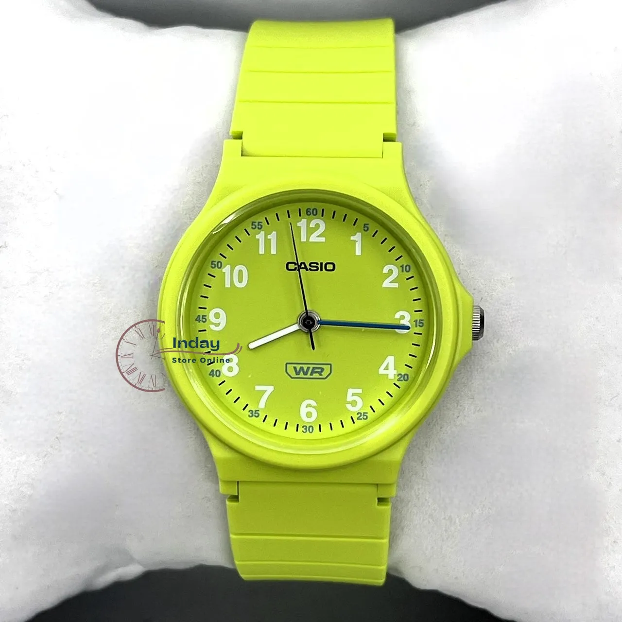 Casio Analog Women's Watch LQ-24B-3B Bio-based Resin Glass Resin Band