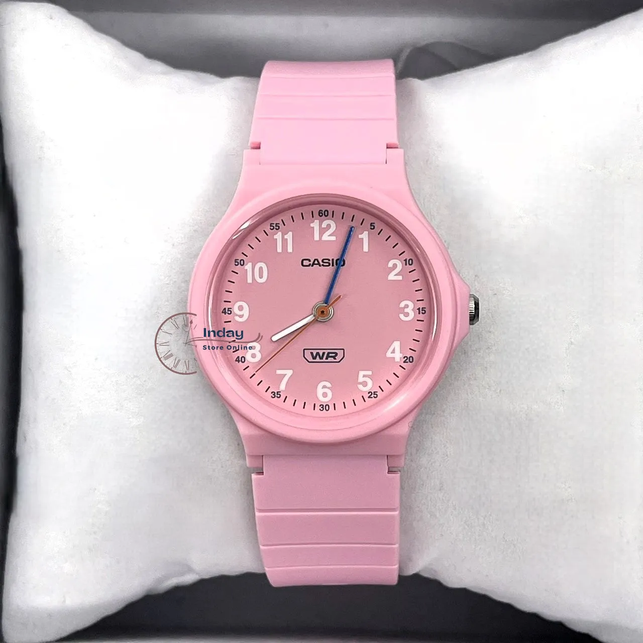 Casio Analog Women's Watch LQ-24B-4B Bio-based Resin Glass Resin Band