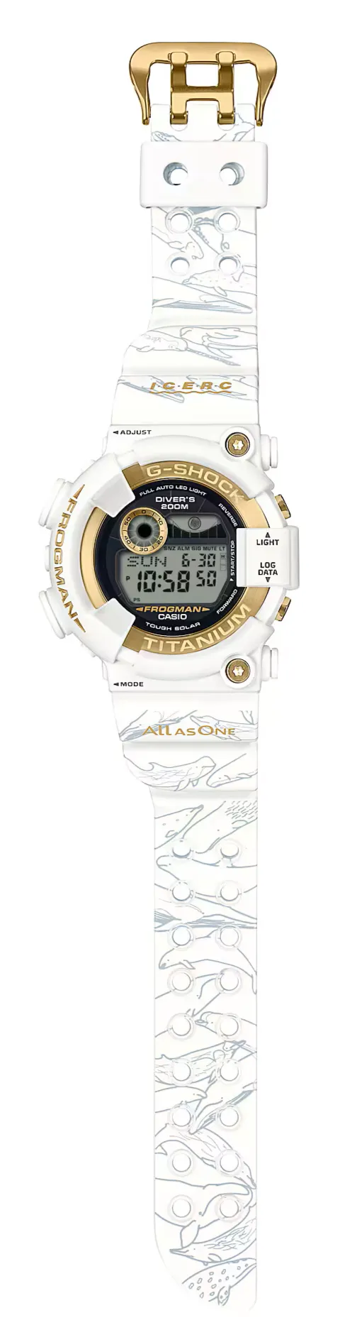 Casio G-Shock Frogman X I.C.E.R.C Japan 30th Annivsersary Love the Sea and the Earth 2024 Special Edition GW-8201K-7