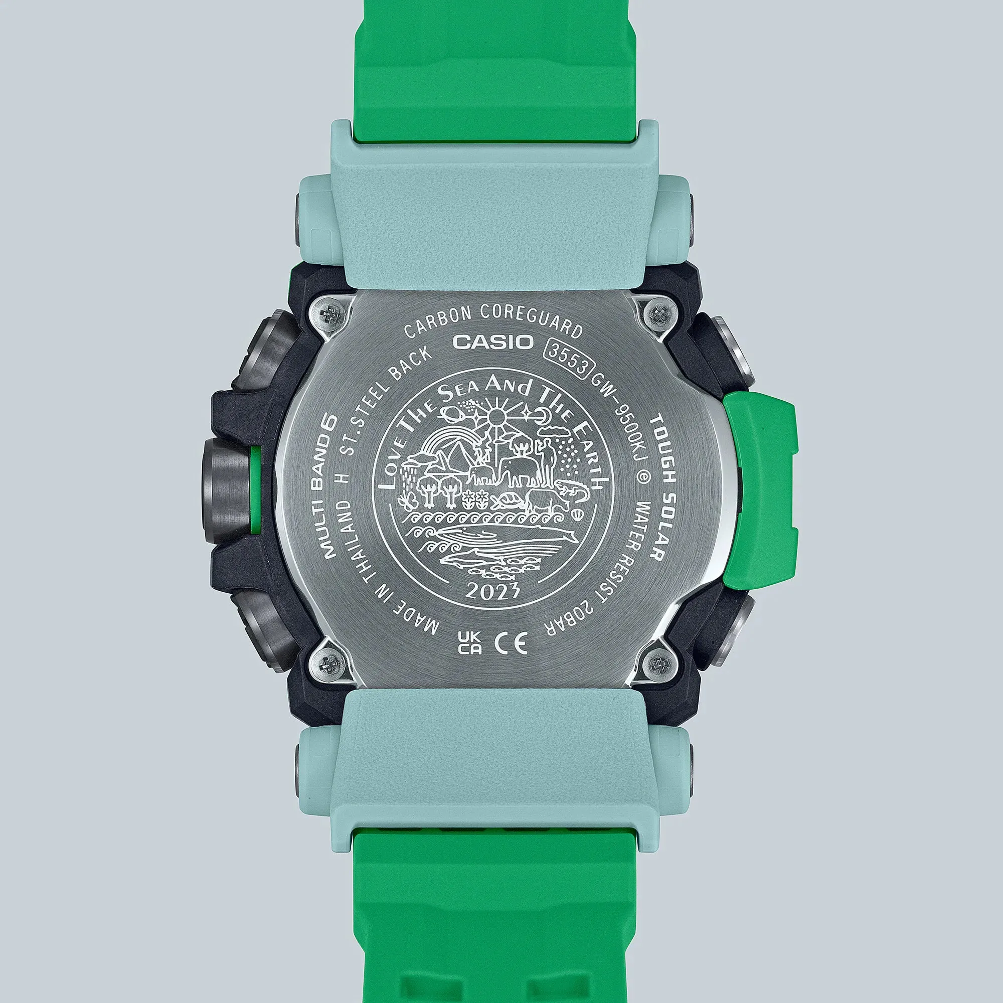 Casio G-Shock Mudman Solar Love the Sea and the Earth 2023 "EARTHWATCH" Collaboration Model GW-9500KJ-3