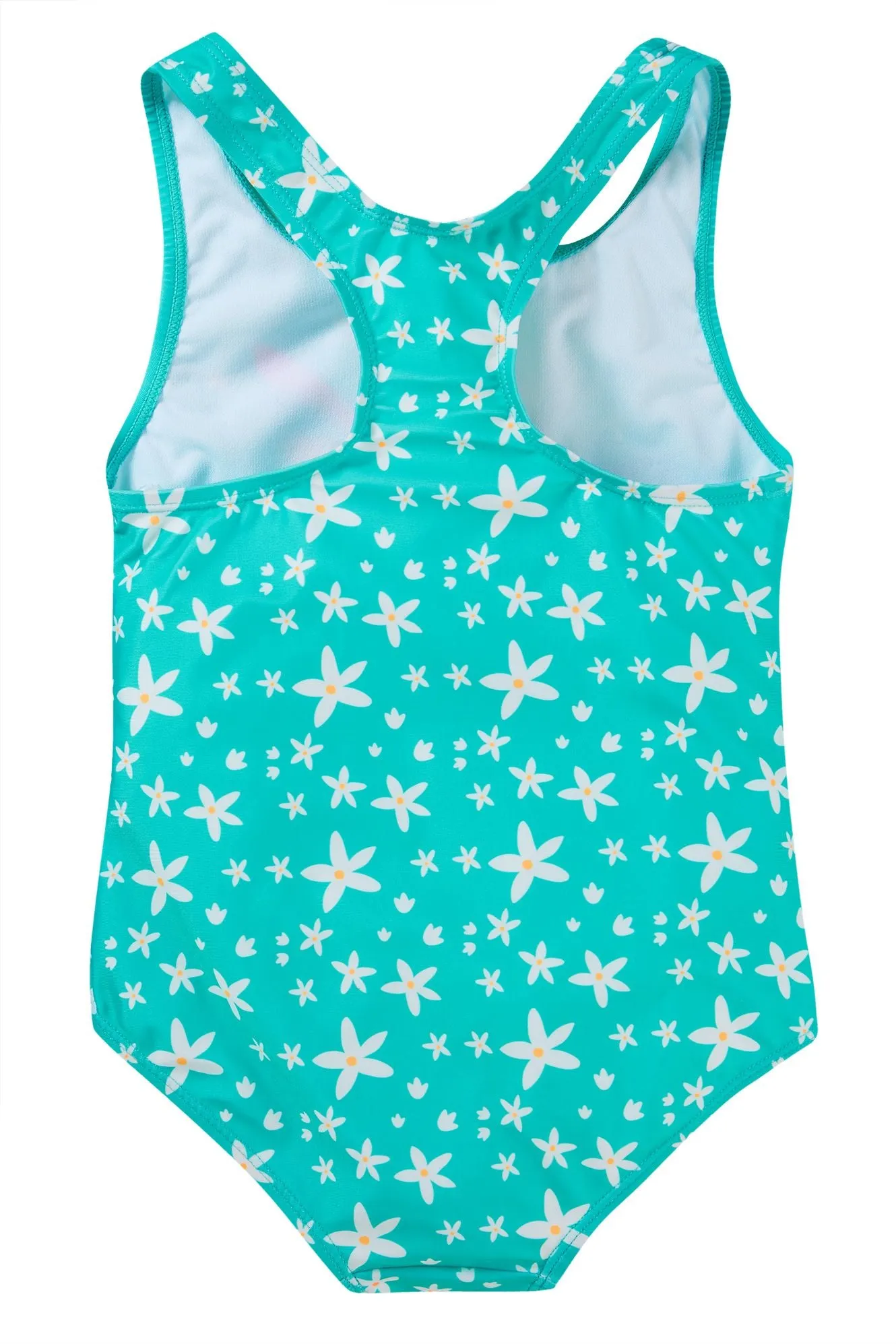 Children's Frugi Sally Swimsuit Tropical Macaw Parrot-Kid's Swimwear