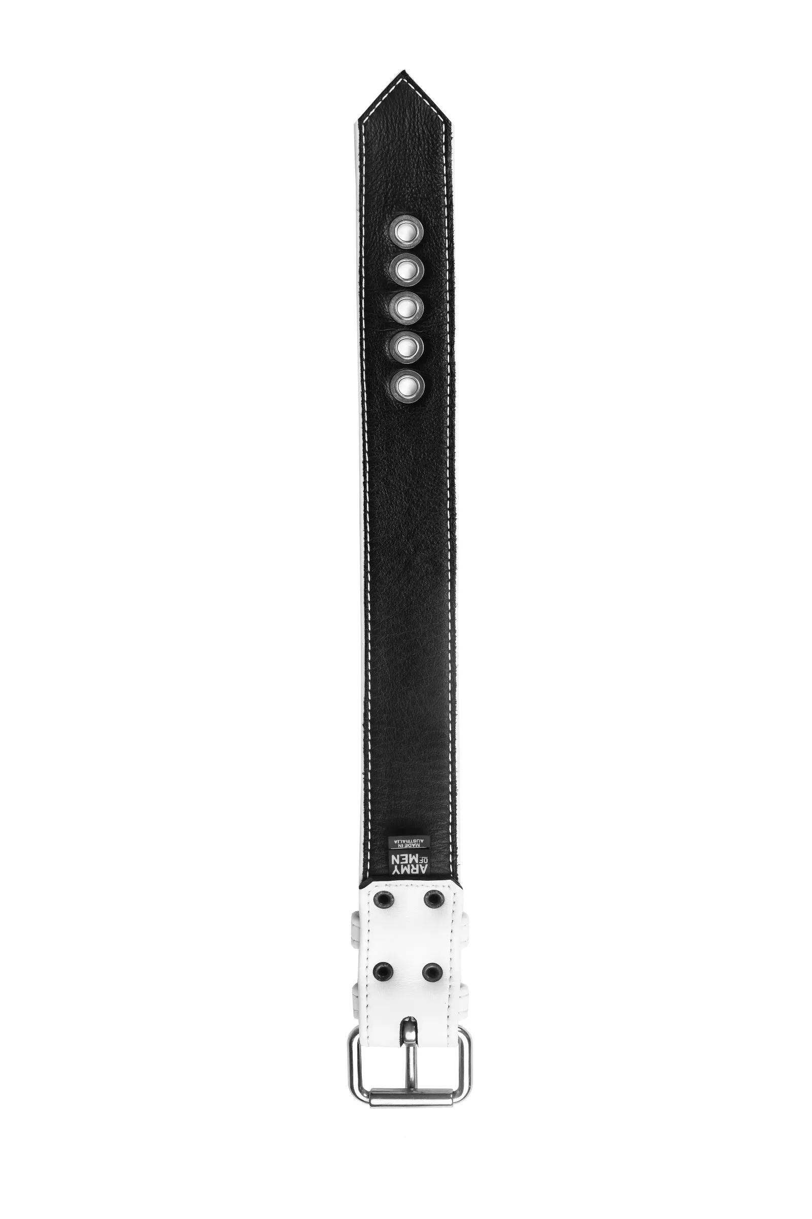 CLASSIC ARMBELT - White & Stainless Steel