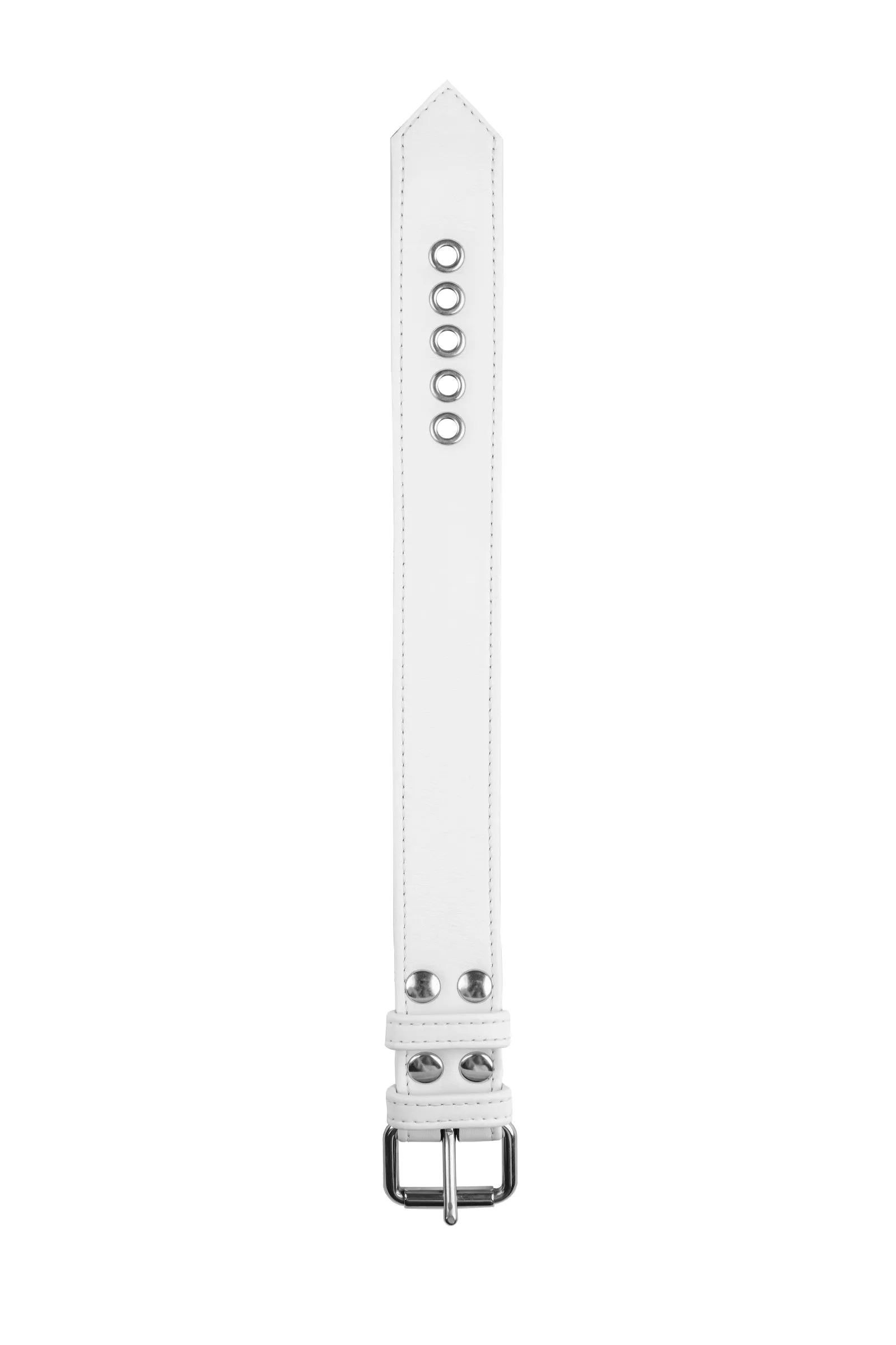 CLASSIC ARMBELT - White & Stainless Steel