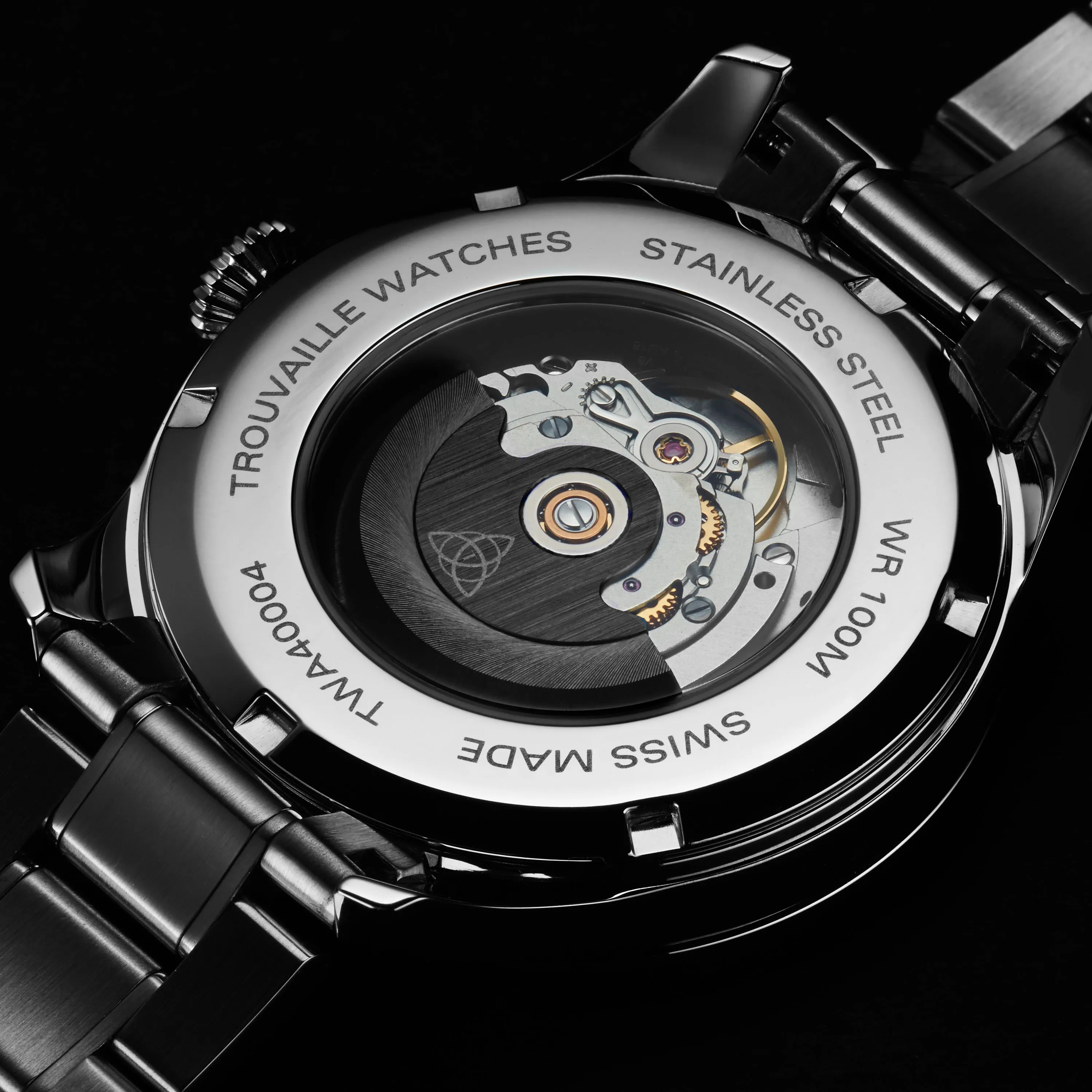 Classic Index Auto - Black Dial Automatic Watch Stainless Steel Bracelet
