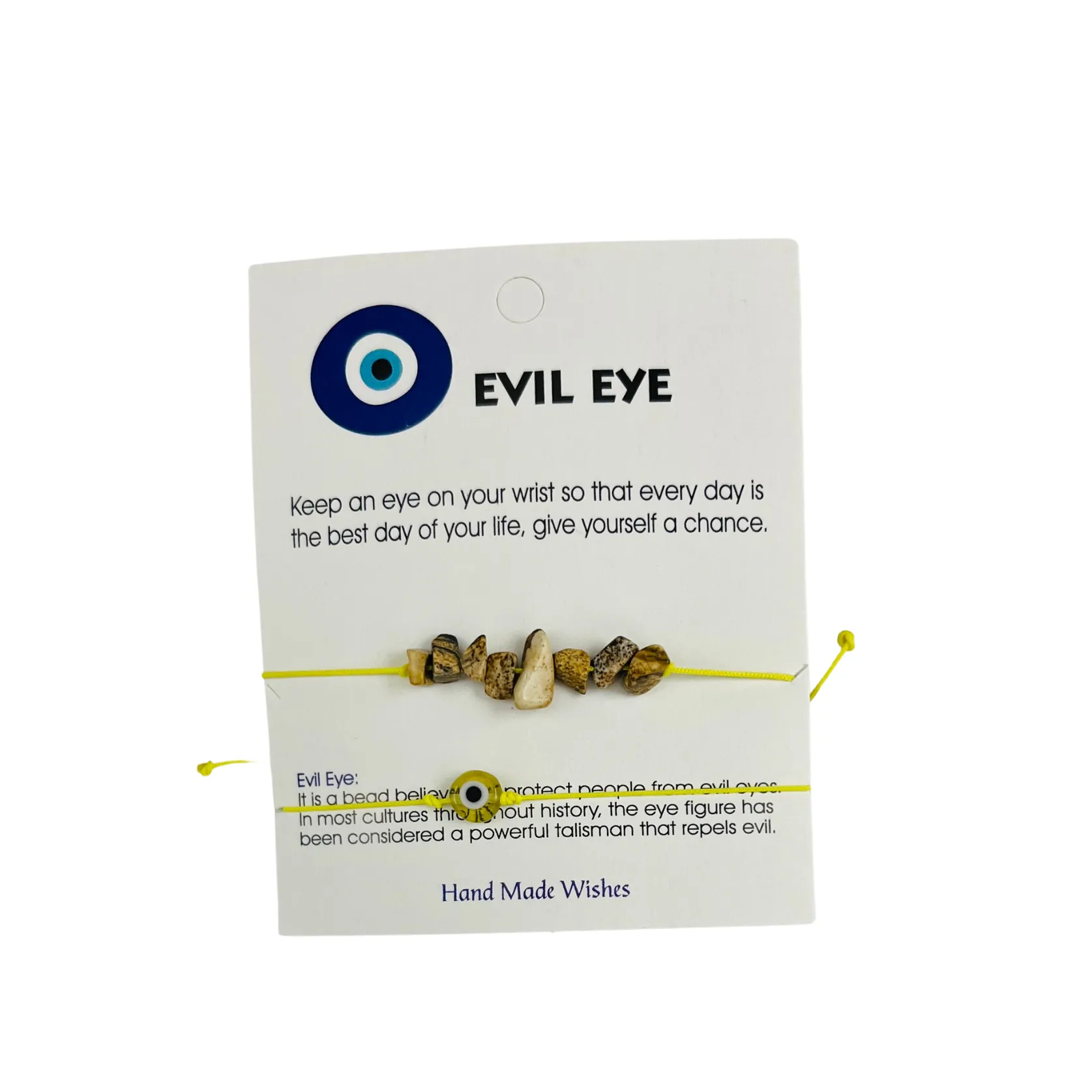 Colorful Evileye and Stone Bracelet
