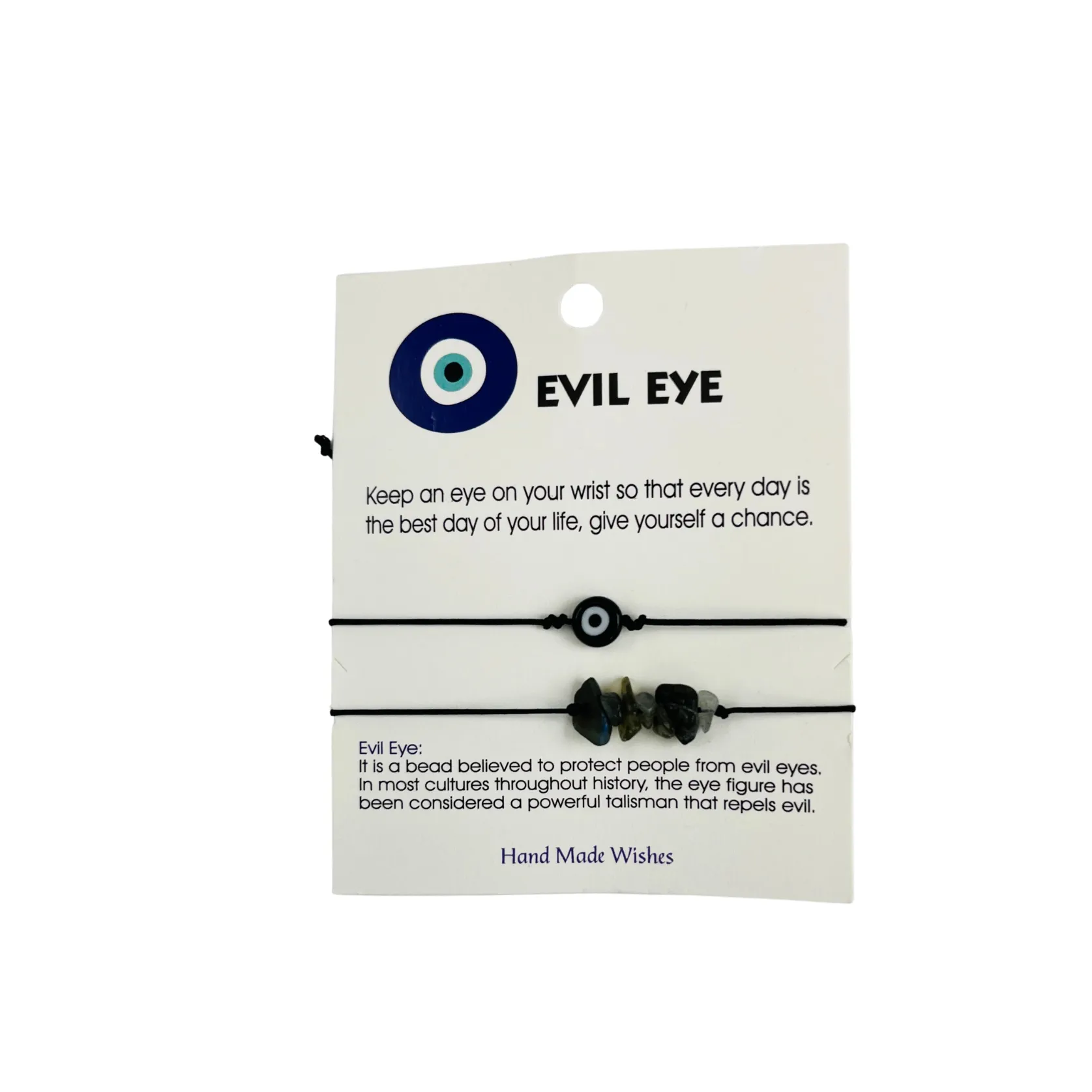 Colorful Evileye and Stone Bracelet