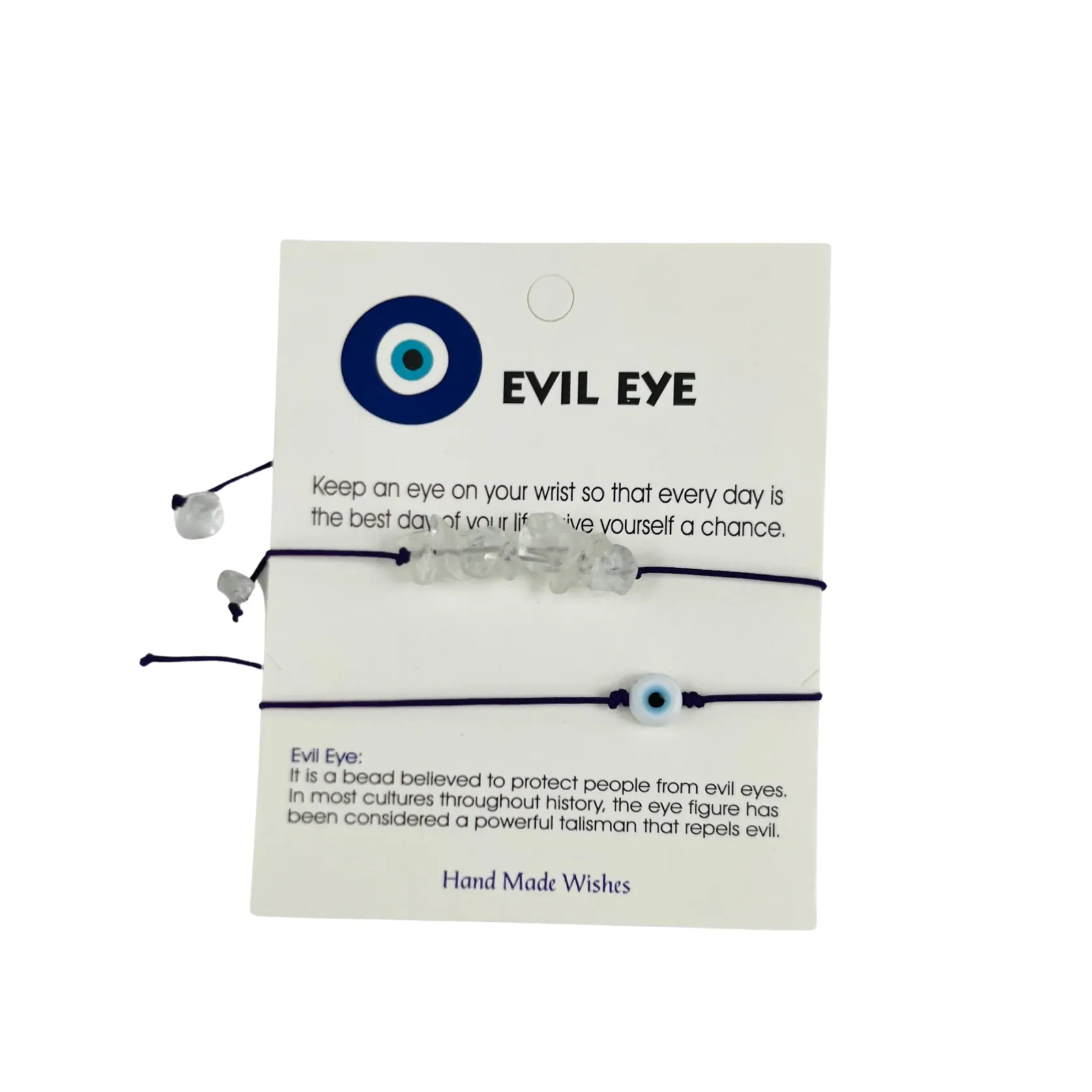 Colorful Evileye and Stone Bracelet