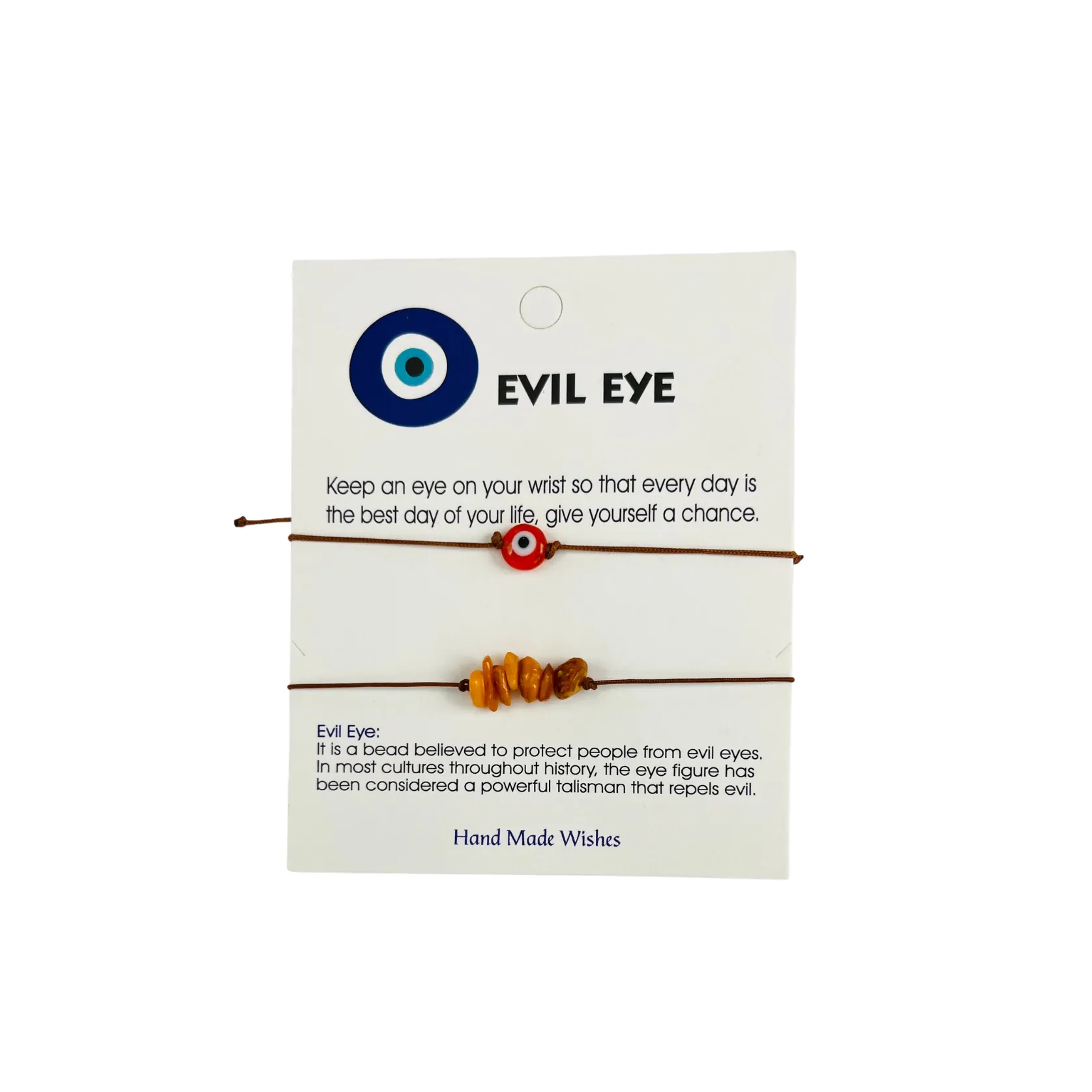 Colorful Evileye and Stone Bracelet