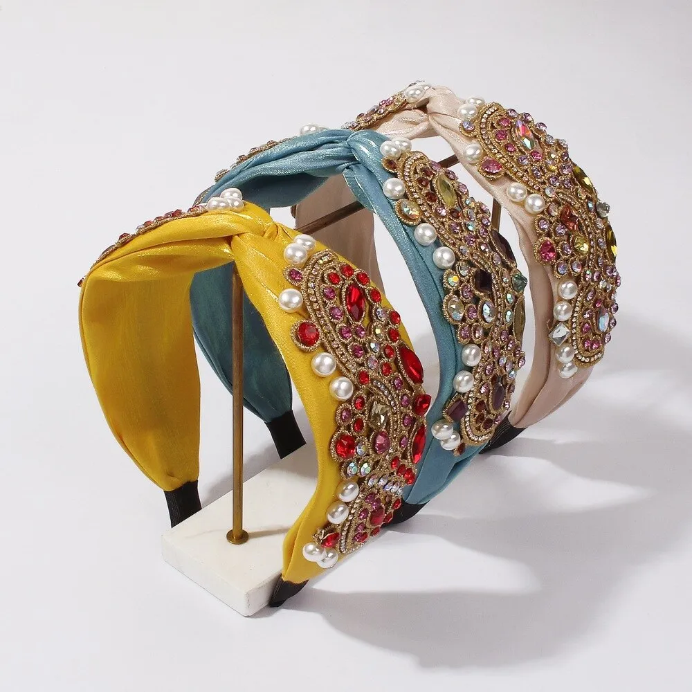 Colorful Rhinestone Headband