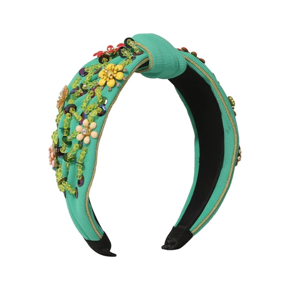 Colorful Rhinestone Headband