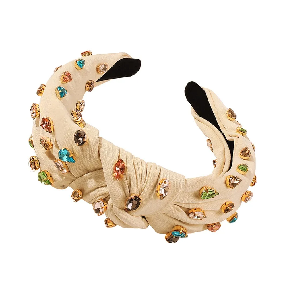 Colorful Rhinestone Headband
