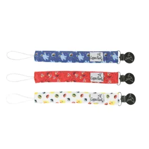 Copper Pearl Sesame Street Binky Clip Set - Elmo