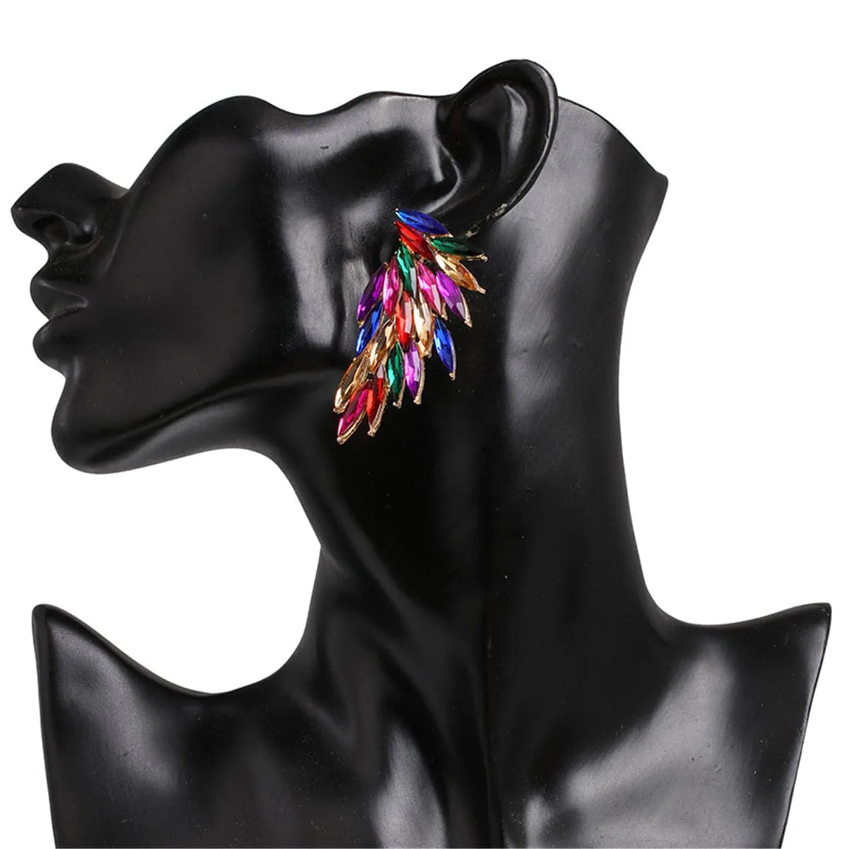 Crystal Botany Marquise-Cut Drop Earrings