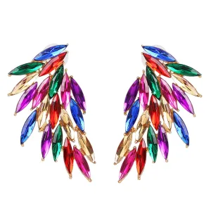 Crystal Botany Marquise-Cut Drop Earrings