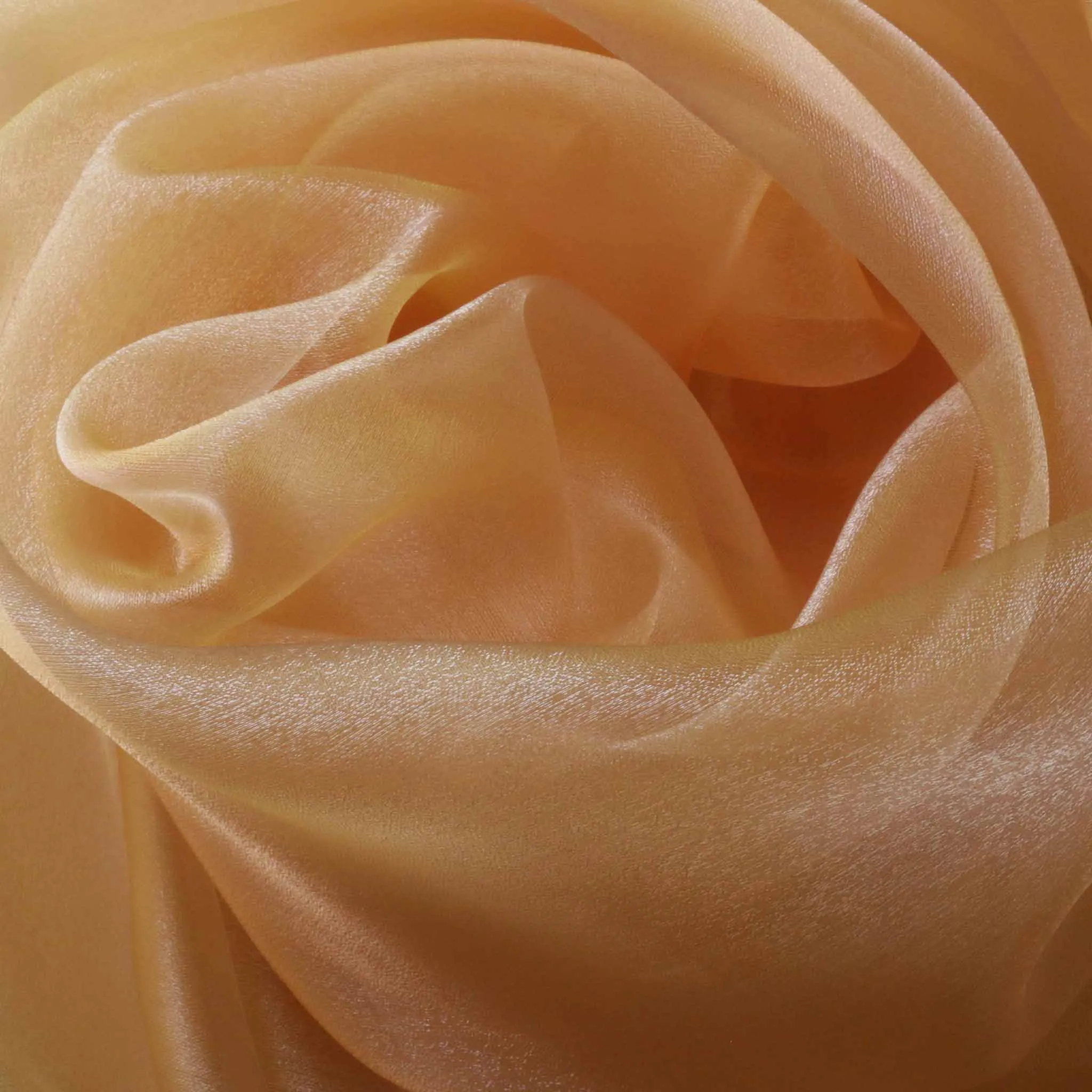 Crystal Organza Fabric - Red, purple, yellow, gold, brown and green