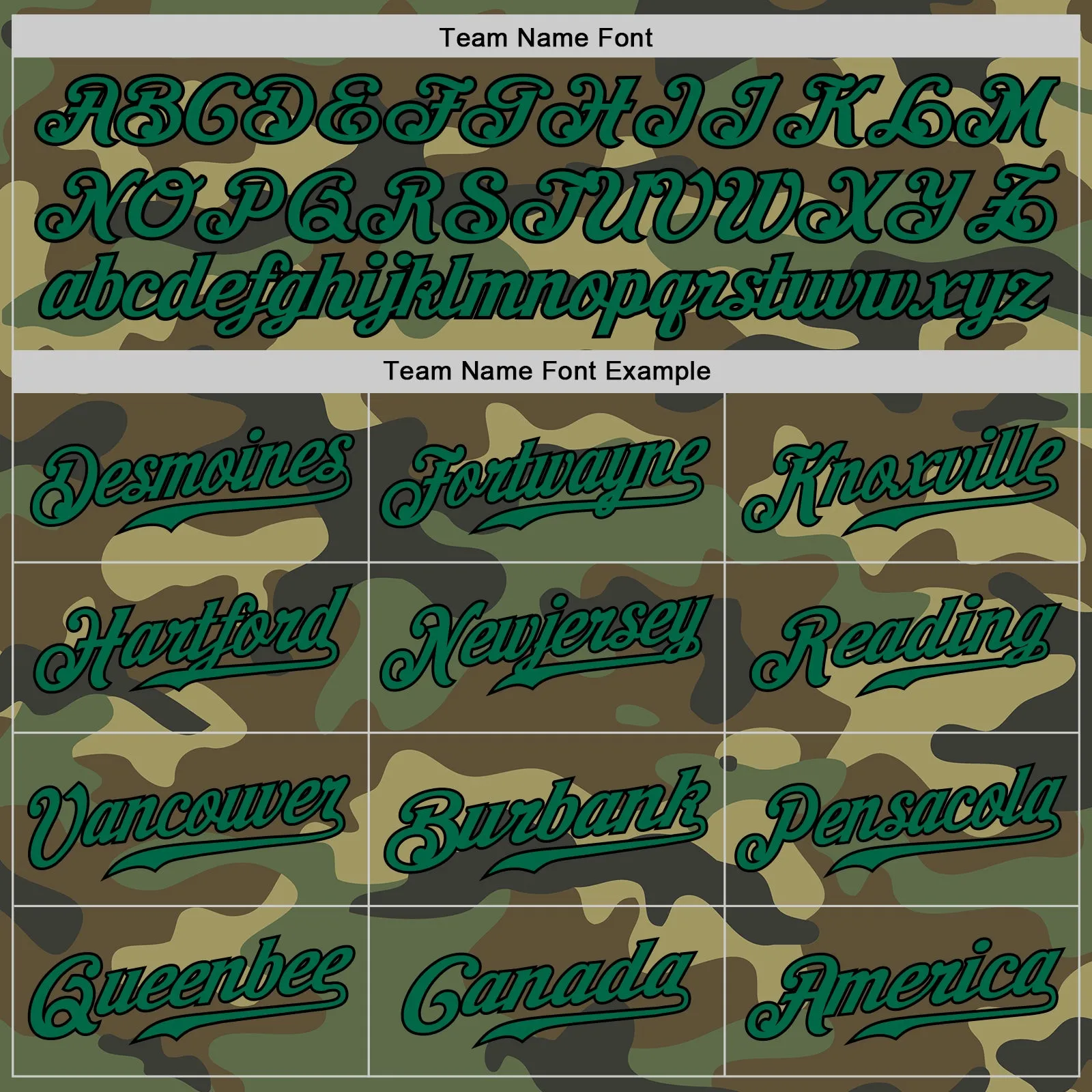 Custom Camo Kelly Green-Black Authentic Salute To Service Baseball Jersey