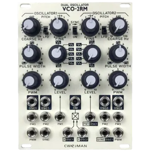 Cwejman VCO-2RM Dual-Oscillator, eggshell white