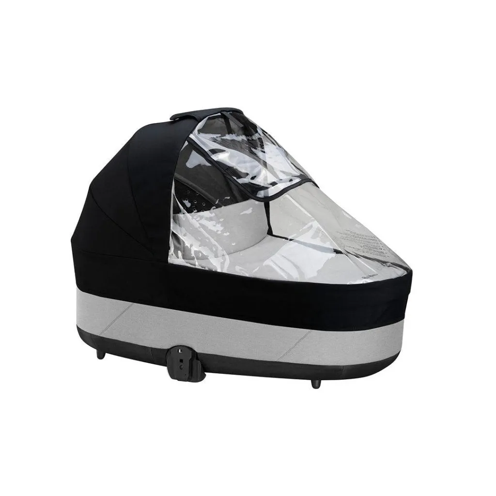 CYBEX BALIOS S Travel System Luxury Bundle with CLOUD T and Gold Footmuff - Lava Grey