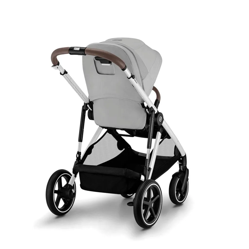 CYBEX Gazelle S Travel System Luxury Bundle With Snogga and CLOUD T - Lava Grey