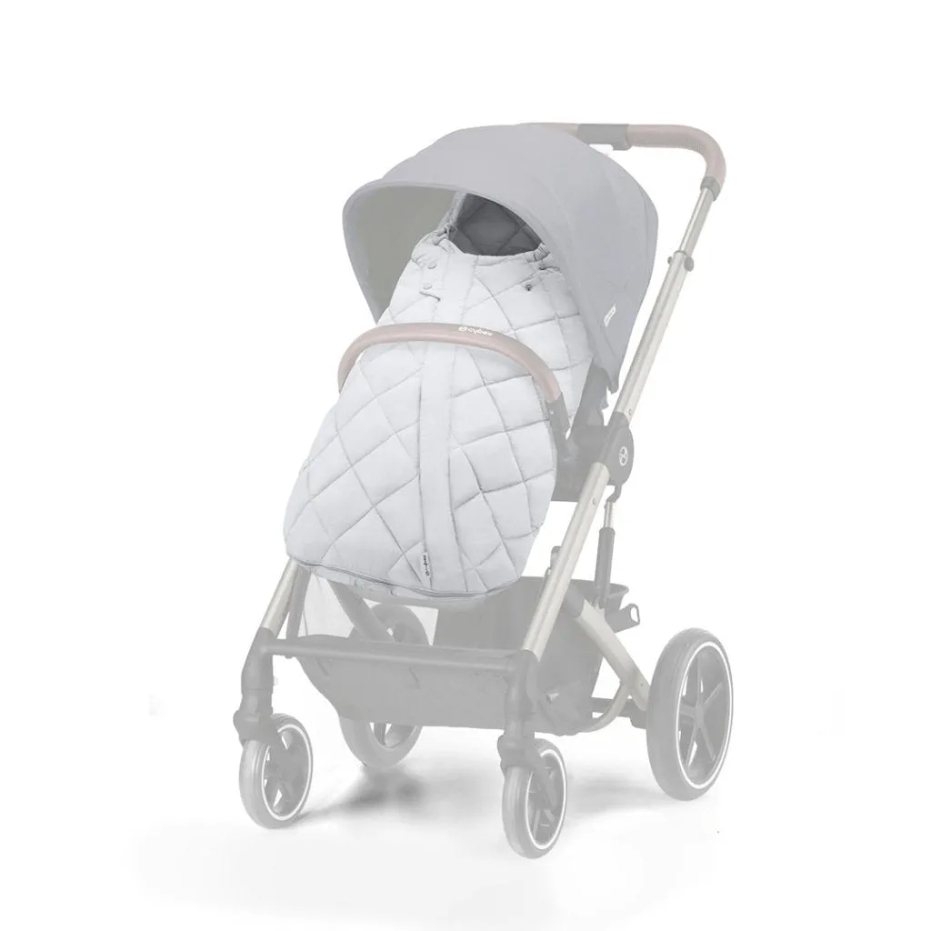 CYBEX Gazelle S Travel System Luxury Bundle With Snogga and CLOUD T - Lava Grey