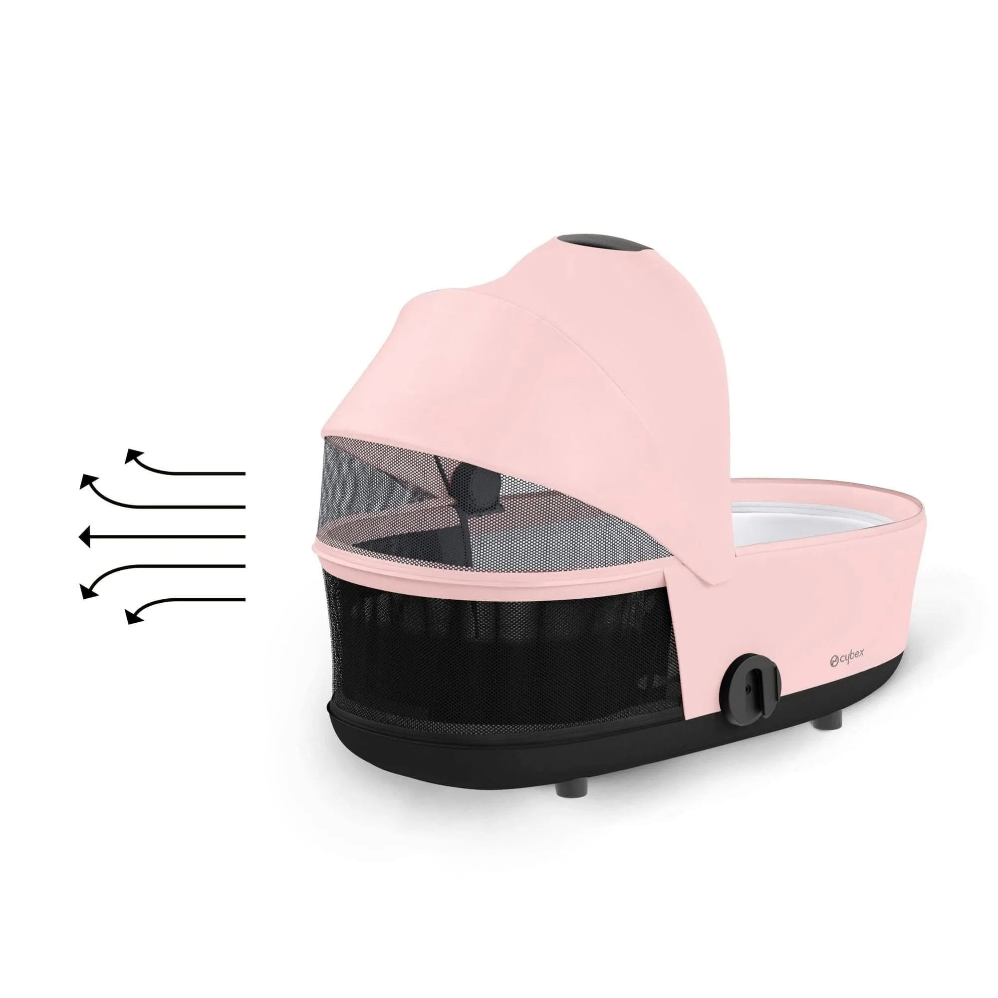 Cybex Mios Lux Carrycot - Peach Pink
