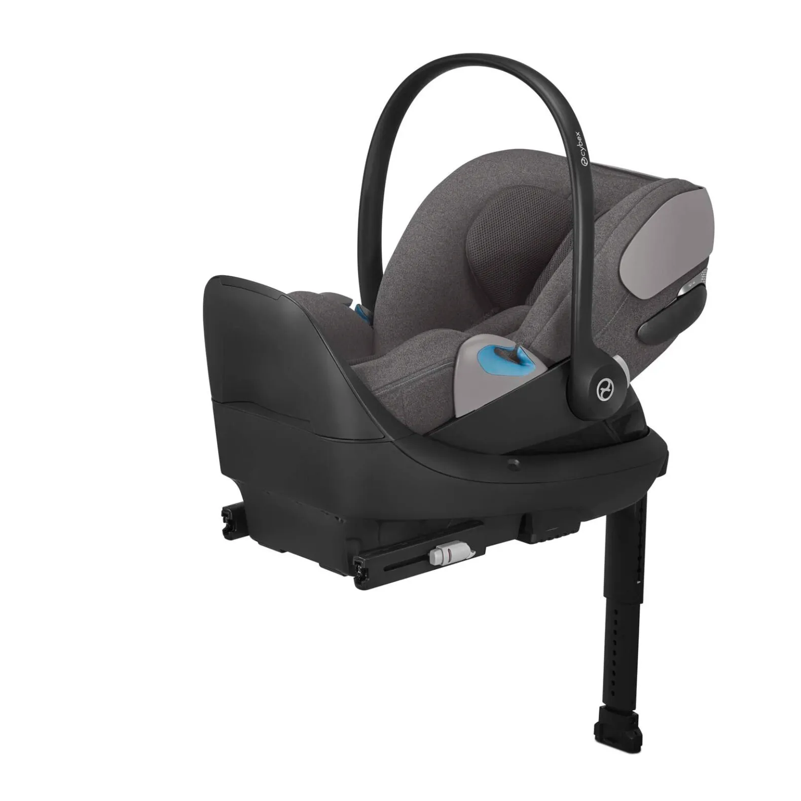 Cybex Platinum Cloud T Comfort Extend Infant Car Seat with SensorSafe - Mirage Grey