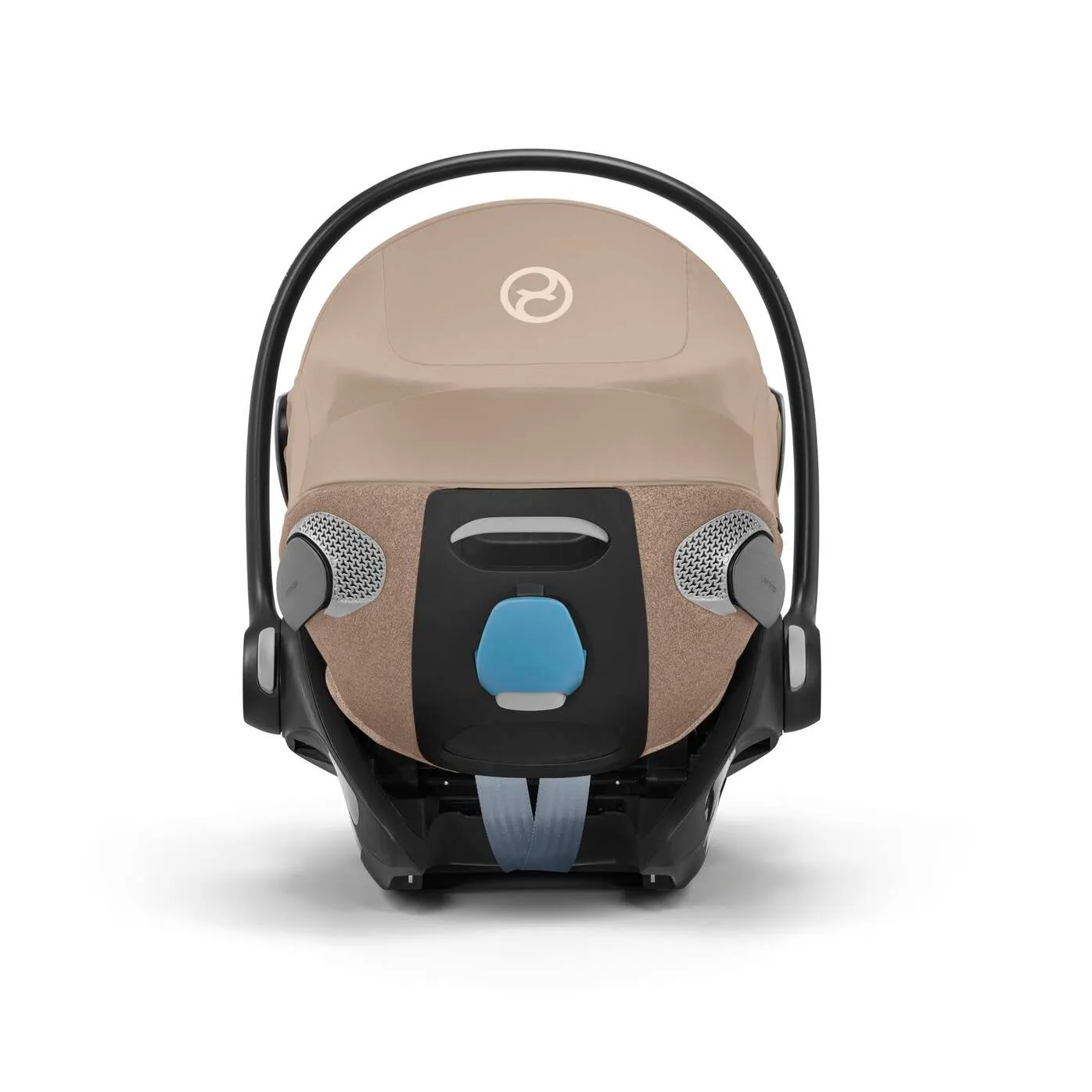 Cybex Platinum Cloud T SeSa Base T LL Infant Car Seat with SensorSafe - Cozy Beige