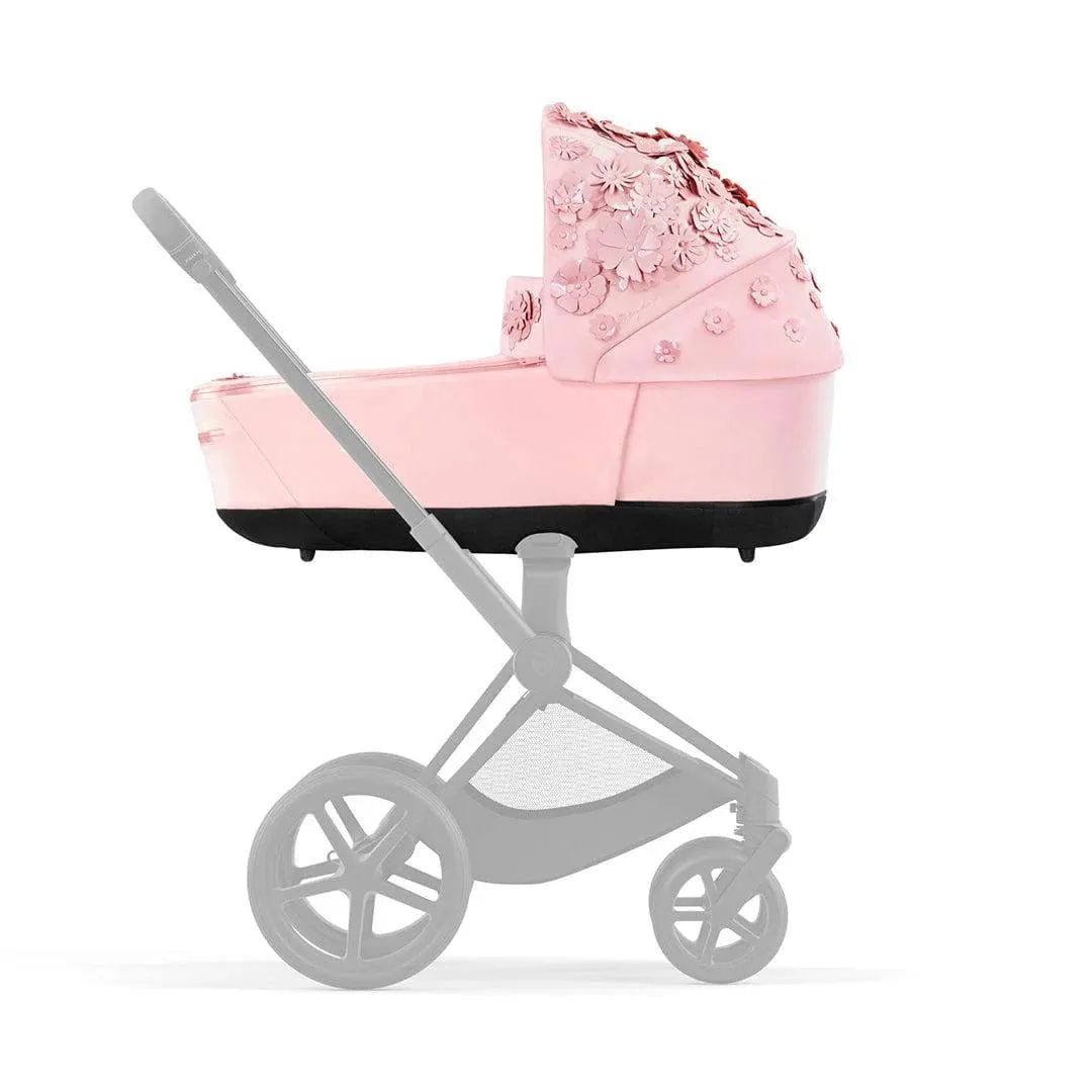 Cybex PRIAM │ ePRIAM Lux Carrycot -  Simply Flowers │ Pale Blush