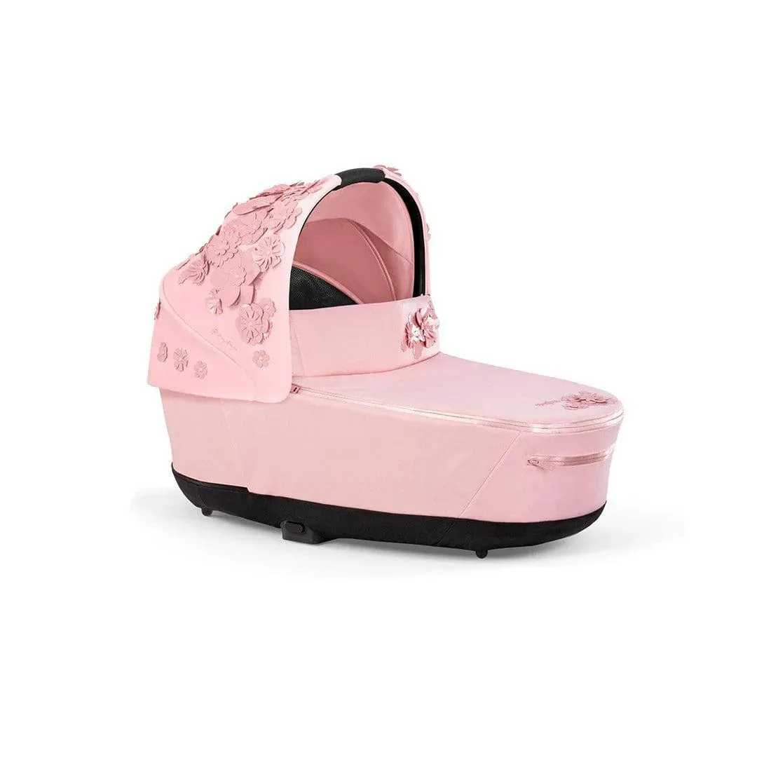 Cybex PRIAM │ ePRIAM Lux Carrycot -  Simply Flowers │ Pale Blush
