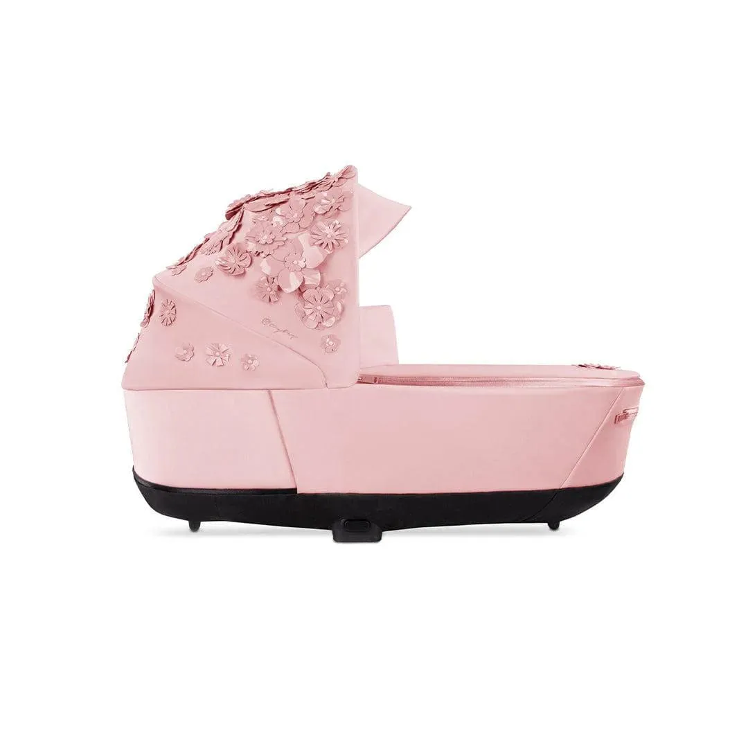 Cybex PRIAM │ ePRIAM Lux Carrycot -  Simply Flowers │ Pale Blush
